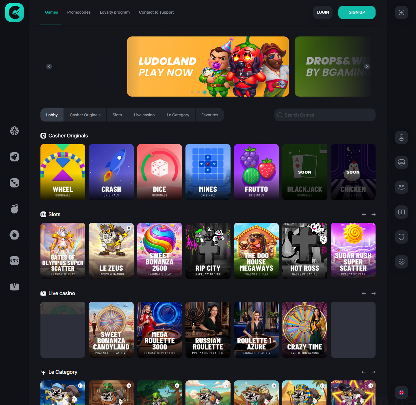 Casher Casino Casino